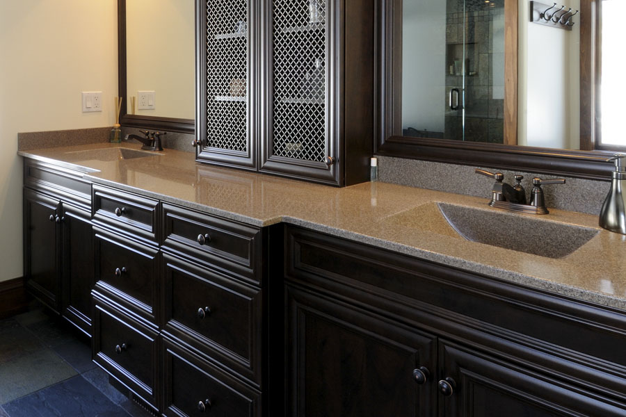 Bathroom Vanity by Dowdal Cabinets