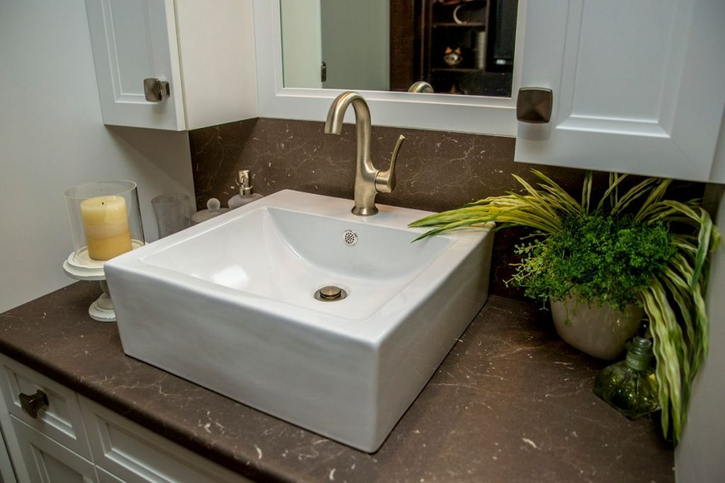 Custom Bathroom Vanity and Sink North Bay