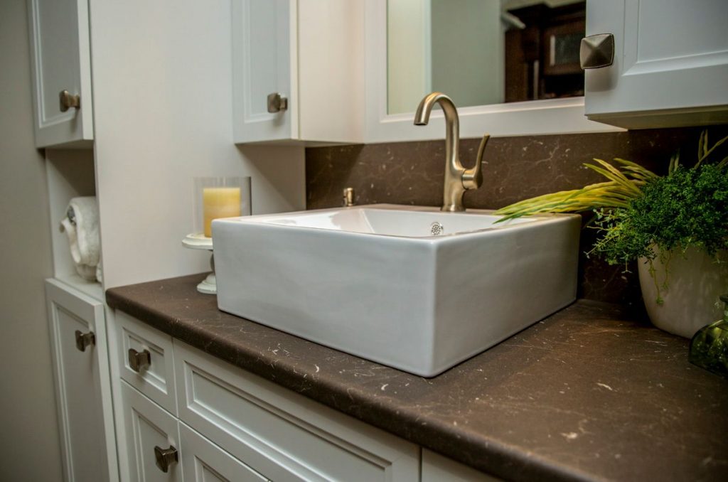 Custom Bathroom Vanity and Sink North Bay