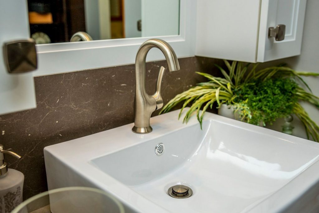 Custom Bathroom Sink and Faucets North Bay