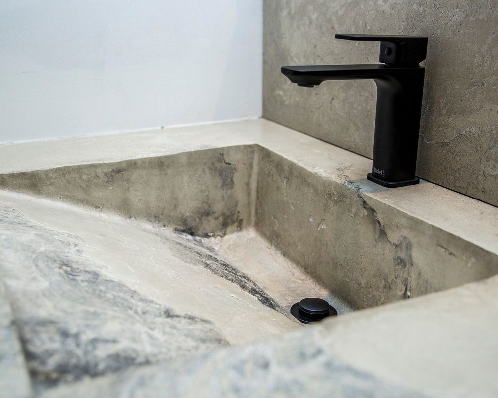 Double Sink Bathroom Vanity, Cabinets and Mirrors