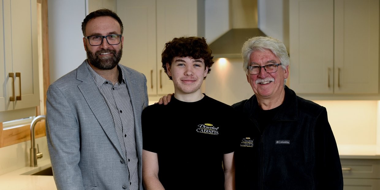 Three Generations at Dowdal Cabinets